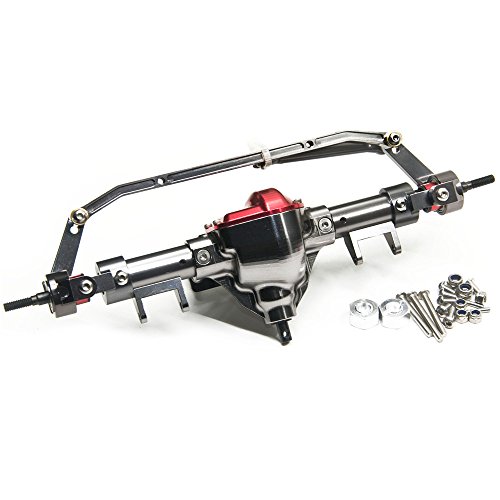 1Set 1/10 Rc Car Alloy Metal Front/Rear Axle For 1:10 Rc Crawler Car Axial Scx10 #TOP2