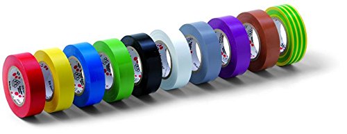 Preisvergleich Produktbild VDE Isolierband, SINGLE Farbe schwarz VE=10 St