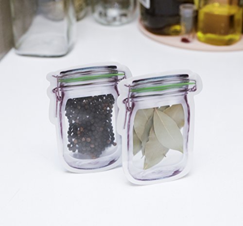 Kikkerland cu145-xs Set di 6 Bustina a Zip Unisex