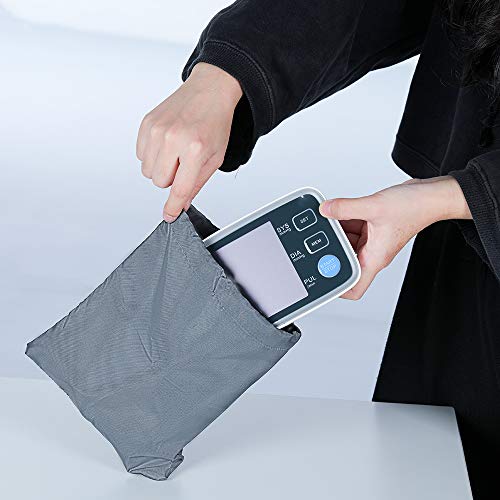 ALPHAGOMED Accurate Blood Pressure Monitor for Arm Adjustable BP Cuff (21 inch Cuff Long) for Home Use Automatic Upper Arm Digital Machine 180 Sets Memory Includes Batteries and Carrying Case