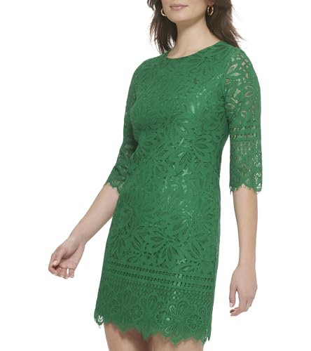 Image of Kensie Women's 1 /2 Sleeve Lace Mini Dress