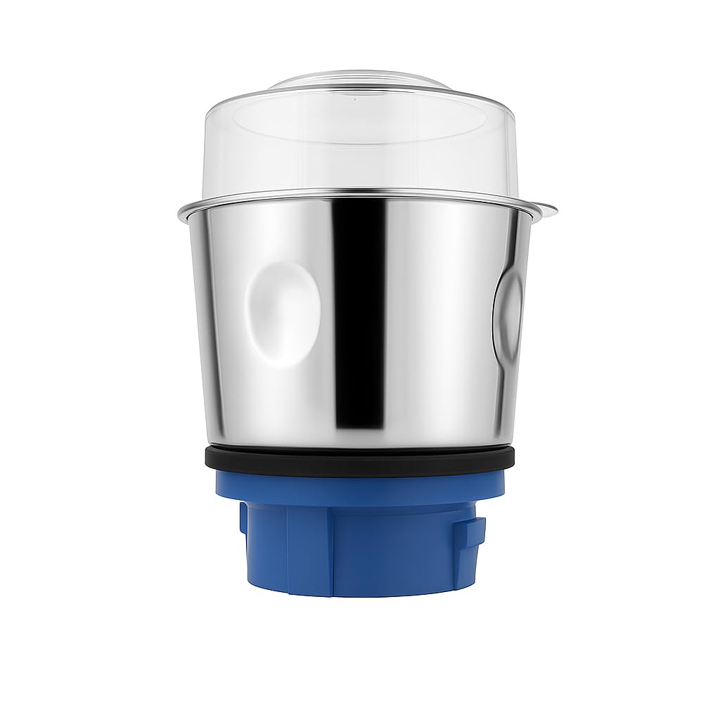 cooker&mixer™ Stainless Steel Chutney Jar, Metal Base, 4 Teeth Coupler Compatible with maximum Indian Mixer Grinder brands, 400 ml MATCH and BUY-image-32