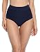 Mycoco Women's High Waisted Bathing Bikini Bottom Shirred Swim Bottom