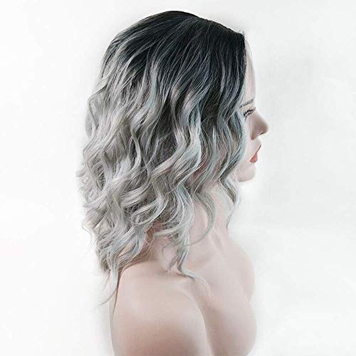 Perruque de cheveux courts pour masquer la perte de volume avec un dégradé moderne - 7