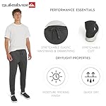 Quiksilver Mens Regular Fit Active Performance Heavyweight Jacquard Mesh and Polar Fleece Jogger Pants - Image 3