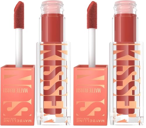 Image of Maybelline New York Sunkisser Hazy Matte Blush, Coastal Crush (Pack of 2)