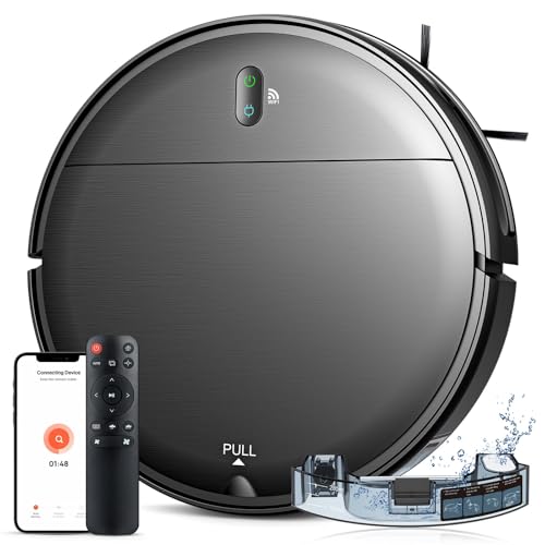 Robot Vacuum and Mop Combo, 2 in 1 Robotic Vacuum