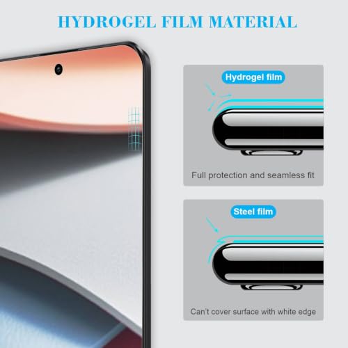 Image of SupCares TPU Anti Glare Matte Unbreakable Membrane Screen Protector For Redmi Note 13 Pro Plus (6.67 Inch) With Easy Self Installation Kit | Fingerprint Working | Edge-To-Edge Protector Coverage