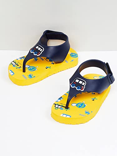 Image of Max Boys Printed Slingback Slippers