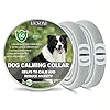 VICSOM Collare Calmante per Cani, Collare Calmante Regolabile per Cani, Collare Calmo per Cani Naturale Feromoni Anti-Ansia, Regolabile e Impermeabile per Cani di Tutte Le Taglie 25.5In 2pcs Grigio