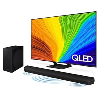 Samsung Smart Big TV 85" QLED 4K 85Q70D 2024 + Soundbar HW-Q800D