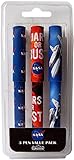 NASA Pack of Three Space Themed Ballpoint Pens
