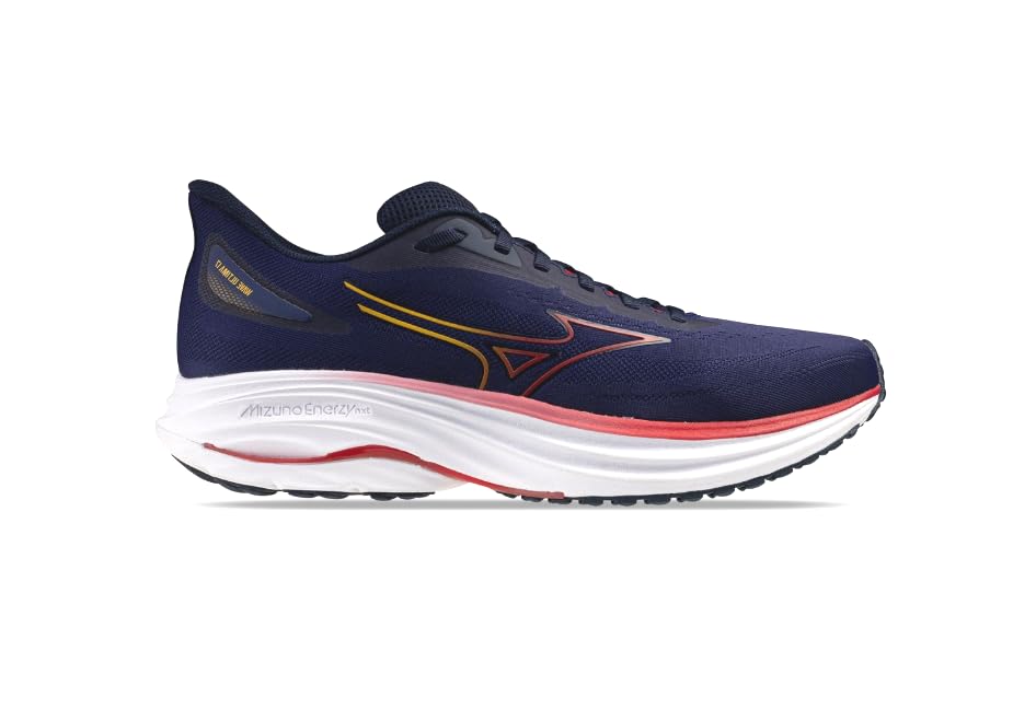 Mizuno Wave Ultima 17 Scarpa da Corsa Uomo (Blue Jewel/White/Orange, Sistema Taglie Calzature EU, Adulto, Uomo, Numero, Media, 42,5)