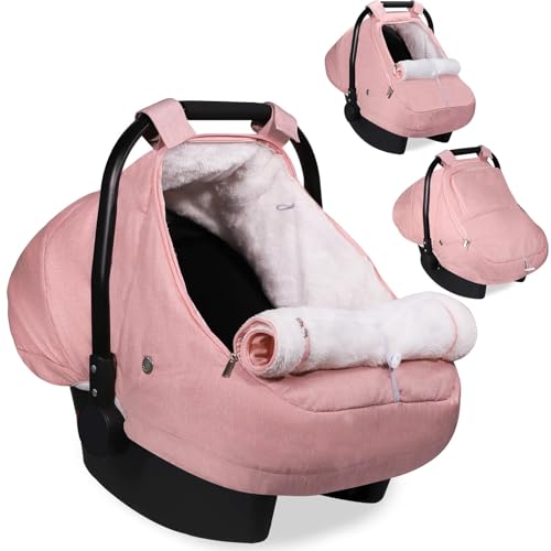 Winter Car Seat Cover for Baby Girl
