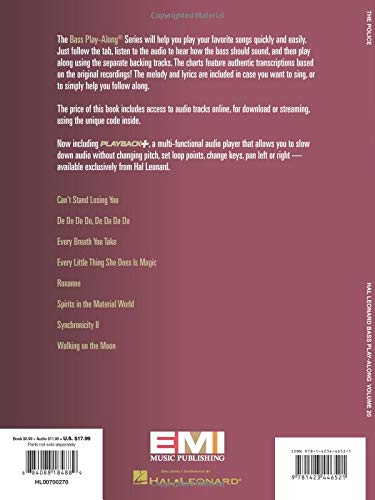 The Police: Bass Play-Along Volume 20 (Bass Play-Along, 20) #TOP1