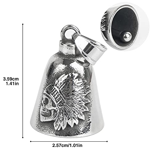 Image of Motorcycle Bell for Luck, Drive Safe Cycling Bells For Bikers Riders