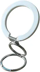 Suporte Duplo Celular Magsafe Magnético Mesa Branco