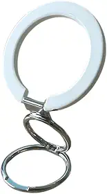 Suporte Duplo Celular Magsafe Magnético Mesa Branco