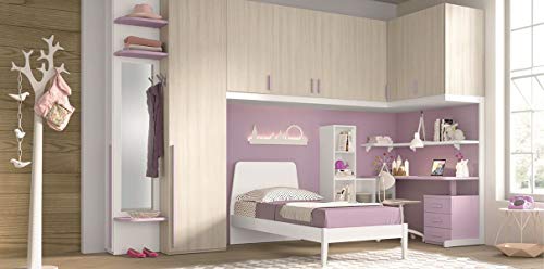 Dafne Italian Design TUTTOCAMERETTE.IT - Cameretta completa per ragazza. 100%