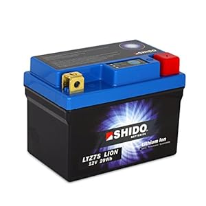 Shido Lithium motoraccu LiFePO4 LTZ7S 12V
