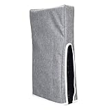 NiuLumea Spritzwassergeschützte Konsolenabdeckung für Pro 15 x 20 x 1 cm, Stoffmaterial mit schwarz-grauen Farboptionen, einfach zu bedienen und reisefreundlich