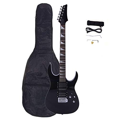 Ktaxon Full-Size Electric Guitar, Solid Body Hsh Pickups 170 Guitar Beginner Kit With Gig Bag Shoulder Strap Tremolo Bar Cable Picks All Accessories #TOP9