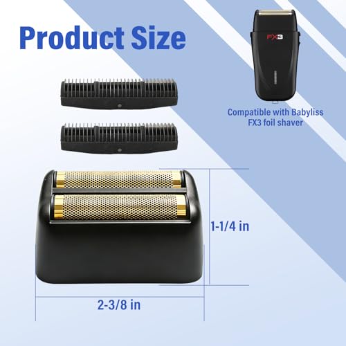 Image of Compatible with BaByliss Pro FX3 Foil Shaver Replacement Head