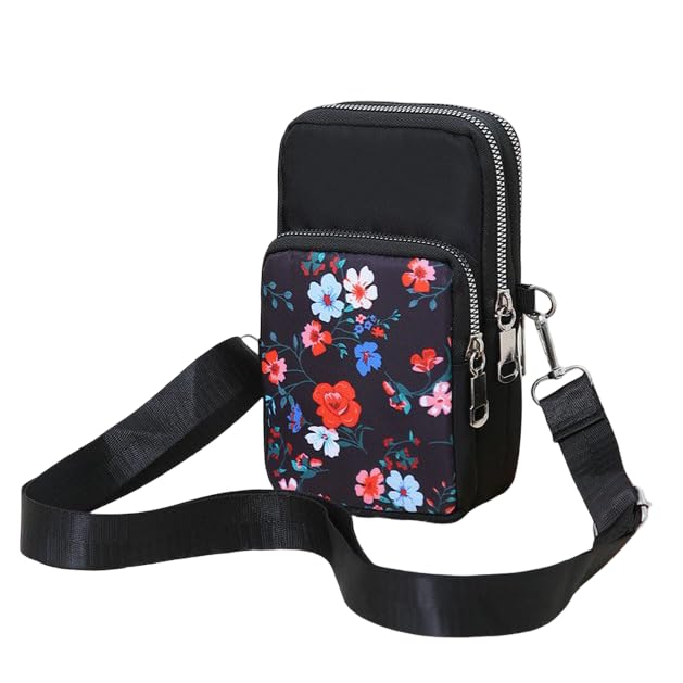 Image of Crossbody Mobile Sling Bag for Women |Stylish Phone Pouch with Detachable Strap & Adjustable Keychain|Mobile Purse|Versatile Mobile Pouch for Women