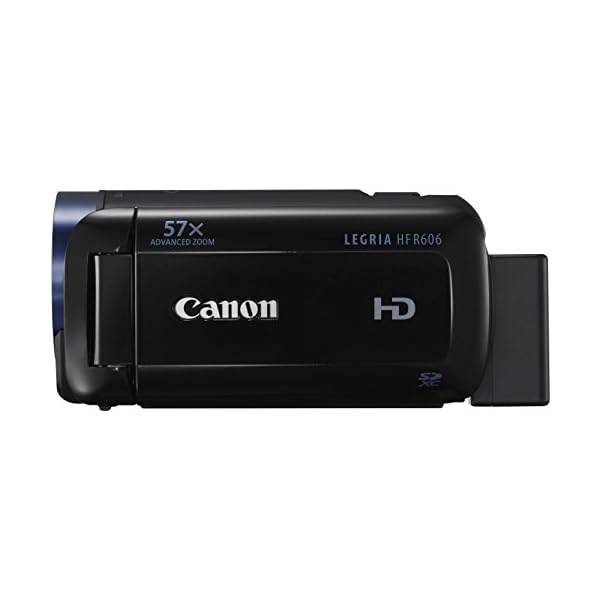 Canon Legria HF R606 Full HD Camcorder (32-Fach optischer Zoom, 57-Fach Advanced Zoom, 7,5cm (3 Zoll) LCD-Touchscreen… – Bild 3