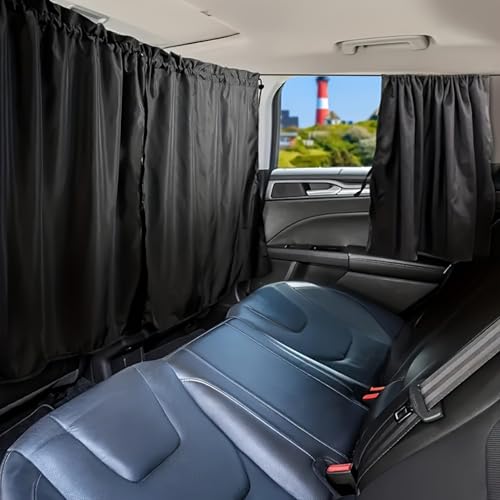 Rideaux de séparation voiture pour OMODA 9 SHS C9 2025-2026 pare-soleil noir - 5