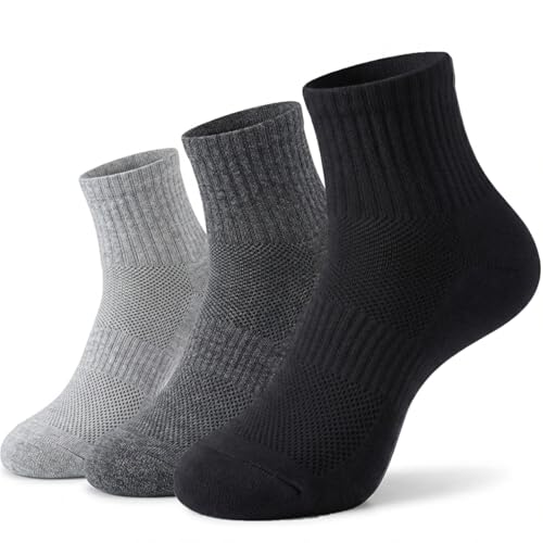 Image of Men's Cotton Rich Ankle Socks Unisex | Soft, Skin Friendly, Terry Cushioned & Breathable | Fits UK 5-11| Combo Packs