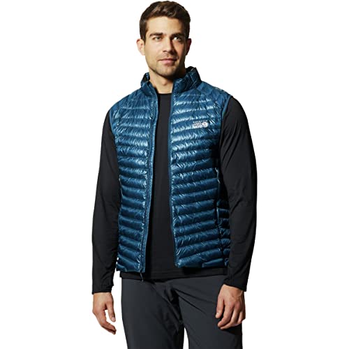 Image of Mountain Hardwear Men's Ghost Whisperer /2 Vest for Climbing and Backpacking | Ultralight, Insulated, and Water-Resistant