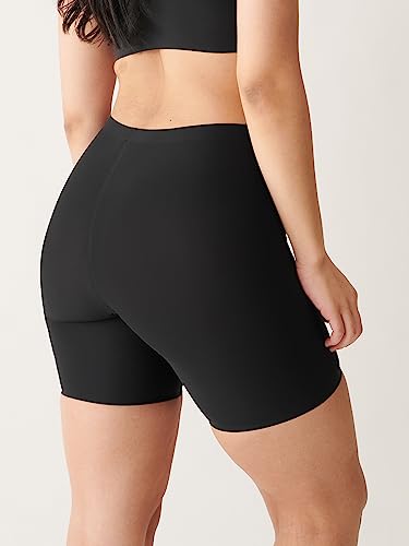 Image of KYDA Women's Anti Bacterial Cycling Shorts, Under Skirt Biker Shorts, High Waist Stretchable Yoga Shorts & Gym Workout Skin Fit Shorties