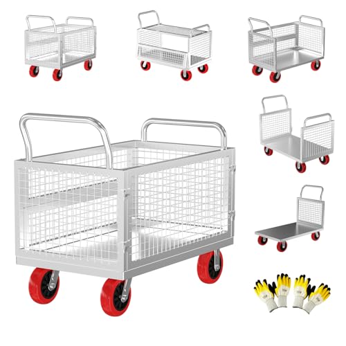Carrito de cesta 5 en 1 ideal para optimizar el trabajo en el almacén 2