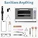 24L Large Sterilizer for Esthetician, Yofuly 24L Large Sterilizer for Nail Tools, Multi-Functional Nail Cleaning Box, Large Capacity Cleaning Cabinet for Home Use, Barbers, Beauty Salons, and Spas