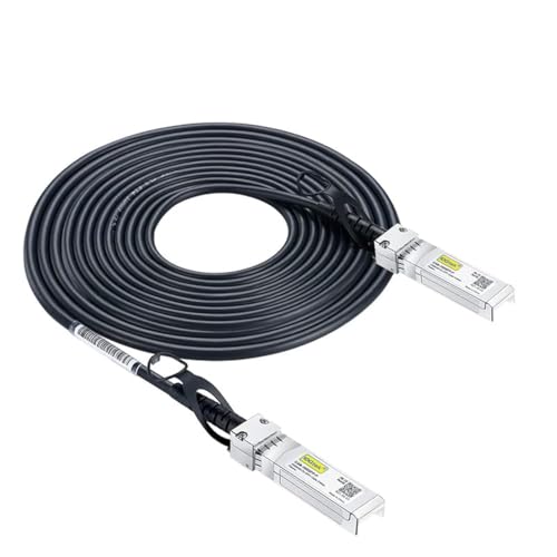 10Gtek SFP+ DAC Twinax Cable - 10GBASE-CU Passive Direct Attach Copper SFP Cable for Cisco SFP-H10GB-CU7M, Ubiquiti UniFi UC-DAC-SFP+, Meraki, Fortinet, D-Link, 26AWG, 7-Meter(23ft)