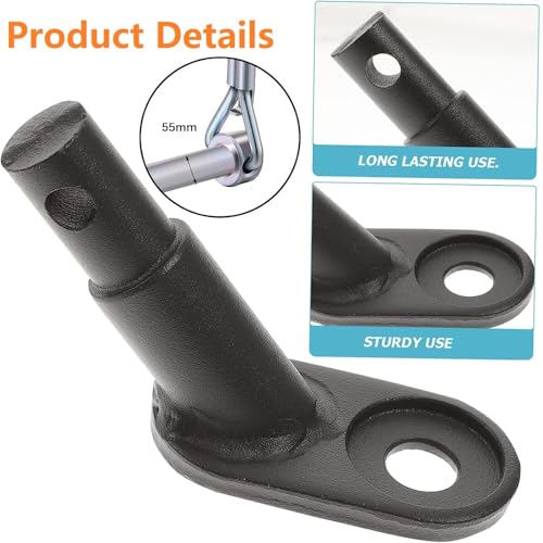 Fahrradanhänger Kupplung Fahrrad Anhängerkupplung Anhänger Adapter Hundeanhänger mit Sicherungsstift Fahrrad Hänger Kupplung Hundefahrradanhänger Hunde Anhänger Hundewagen 2Set