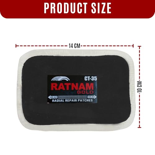 Image of Radial Tyre Repair Patch 35 NO. Box Quantity 10 Pcs