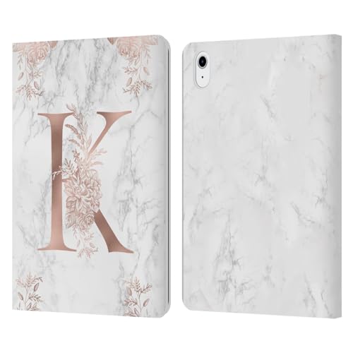 Coque en cuir pour iPad Air design marbre rose parfait au quotidien