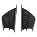 Srliya Aerodynamic Wing Glossy Carbon Fiber Style Side Fairings Winglets Universal Fit, Made of ABS Material, Customized for Original Car Size