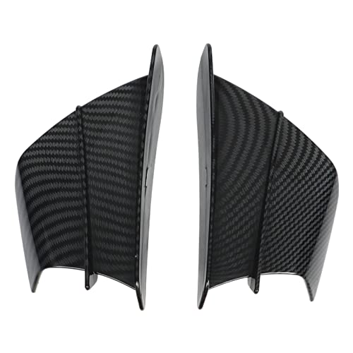 Ailerons de moto universels style carbone pour carénage latéral de moto
