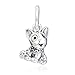 COOLTASTE Abalorio de plata 925 para regalo del día de la madre, diseño de cachorro Bull Terrier