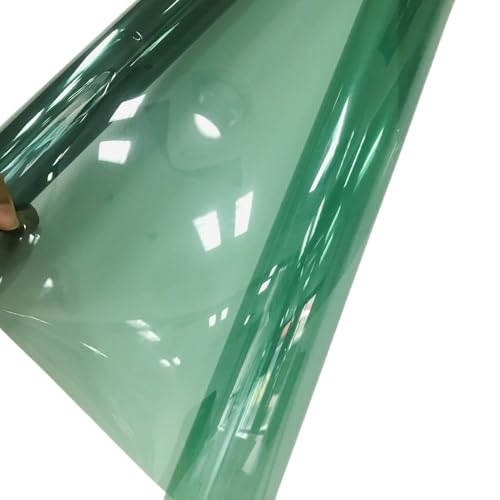 Vinilos Para Cristales Coche Láminas for tintado de ventanas laterales de automóviles, 50 cm x 300 cm, color verde, con protección solar, 68 % VLT, láminas for vidrio for el hogar Laminas Para Tintar