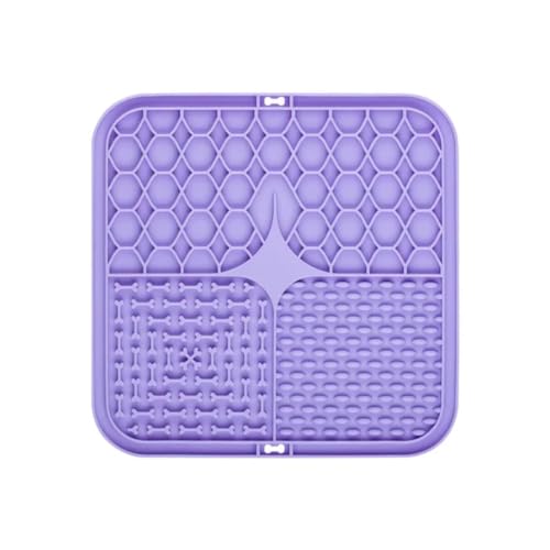 Tapete De Lamber Comedouro Para Cães E Gatos Educador Interativo Com Ventosas Alimentação PET Lenta