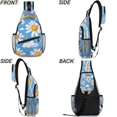 Bolso bandolera unisex para viaje y senderismo miniatura 6