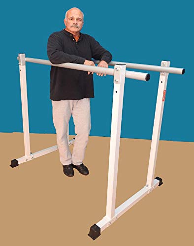 Titan Gymnastics Parallel Bar, (2) Adjustable Heights & (3) Adjustable Widths, With 2” Dia Parallel Bars – Made In The Usa. #TOP3