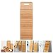 Cabilock Washboard Thickened Wooden Washboard for Laundry Home Wooden Laundry Washboard
