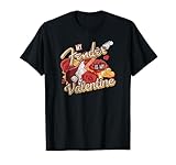 22FEND00079A-001 Fender Valentine\'s Day My Fender Is My Valentine Distressed Maglietta