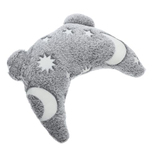 WOONEKY Pet Calming Pillow : U-Shaped Neck Pillow for Small Medium Dogs Comfort for Cats