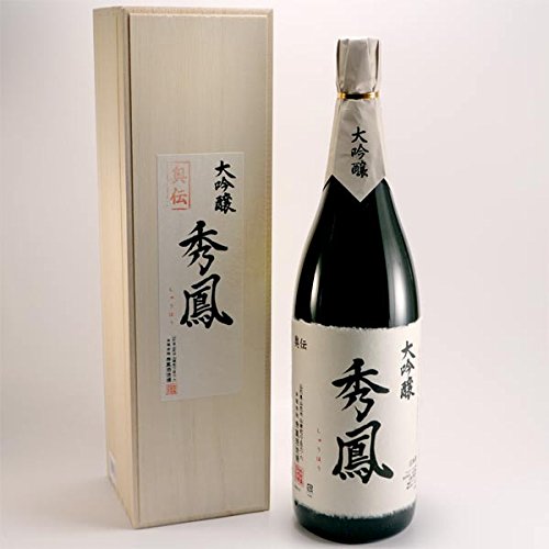 Amazon.co.jp: 秀鳳 大吟醸 奥伝 1800ml 桐箱入れ 山形の日本酒 : 食品 
